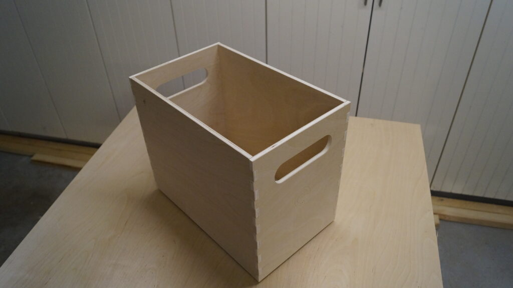 Assembled beer crate